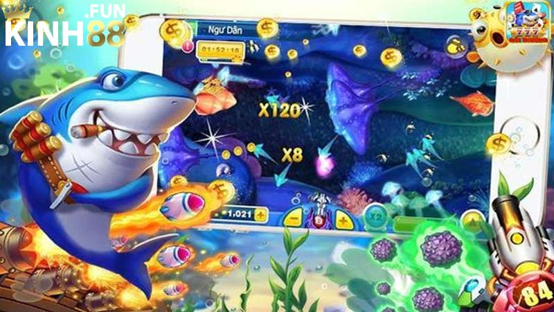 Khám Phá Sảnh Game Bắn Cá Kinh88 Đổi Thưởng Tiền Mặt Siêu Hấp 2024