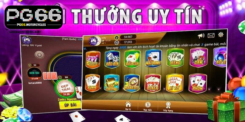 TOP 5 Game Bài Đổi Thưởng PG66 – Phải Thử Ngay